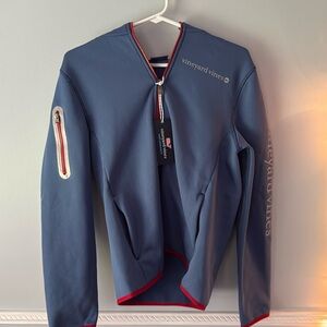 Vineyard vines zip up fleece